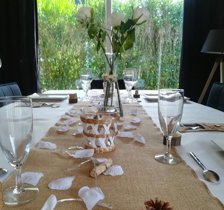 Table anniversaire de mariage