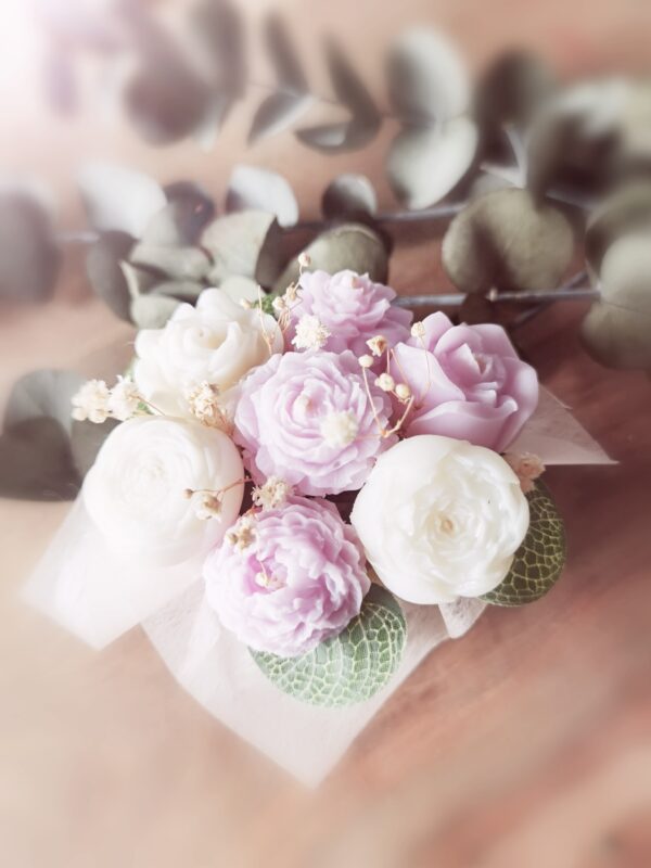 mini bouquet fondant parfumé